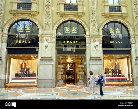 prada store in italy.